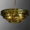 Ice Glass Round Chandelier 24"36"48"60"