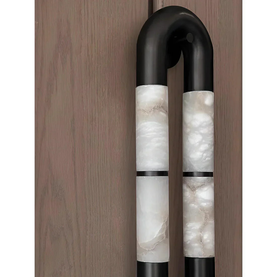 Alabaster Tube Wall Sconce