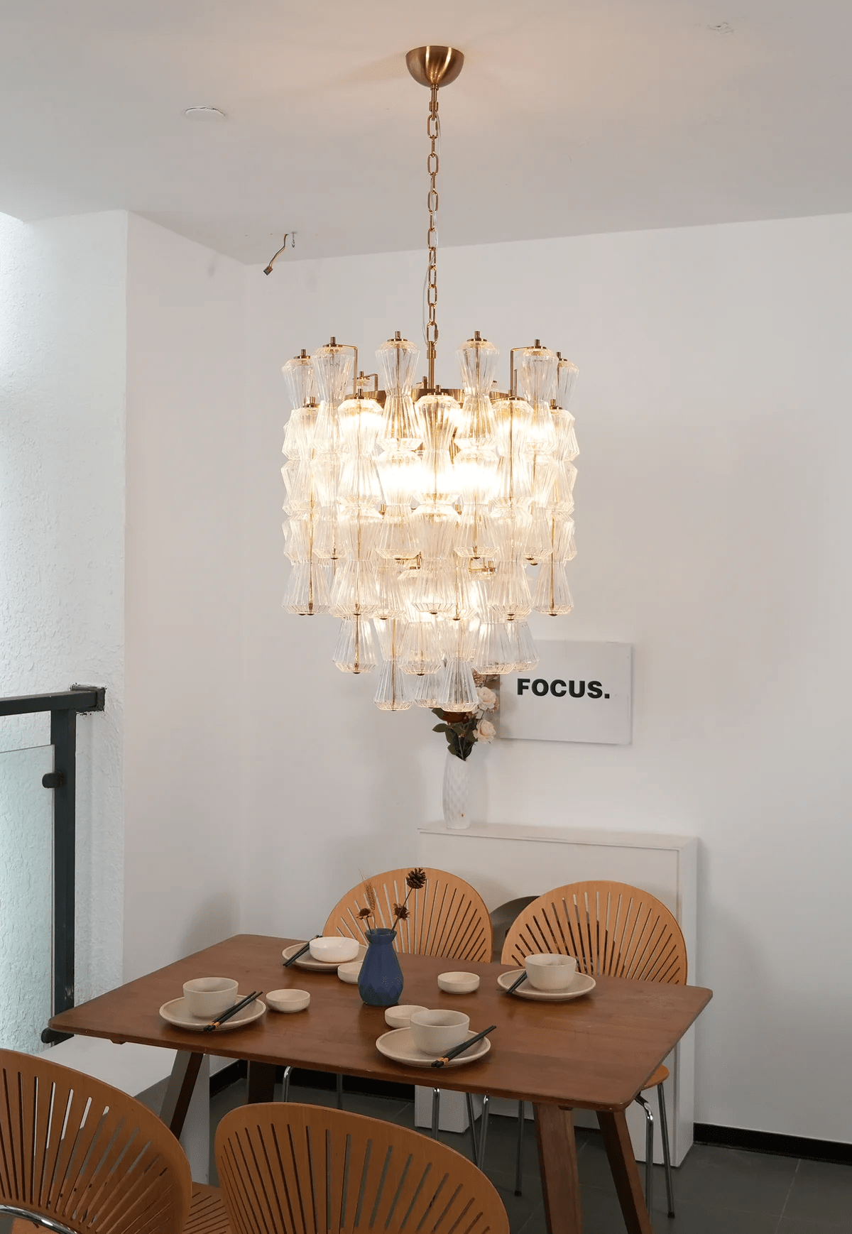 Premium Florenzia Murano Glass Chandelier - CasaraHouse