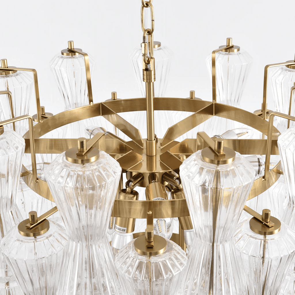 Premium Florenzia Murano Glass Chandelier - CasaraHouse