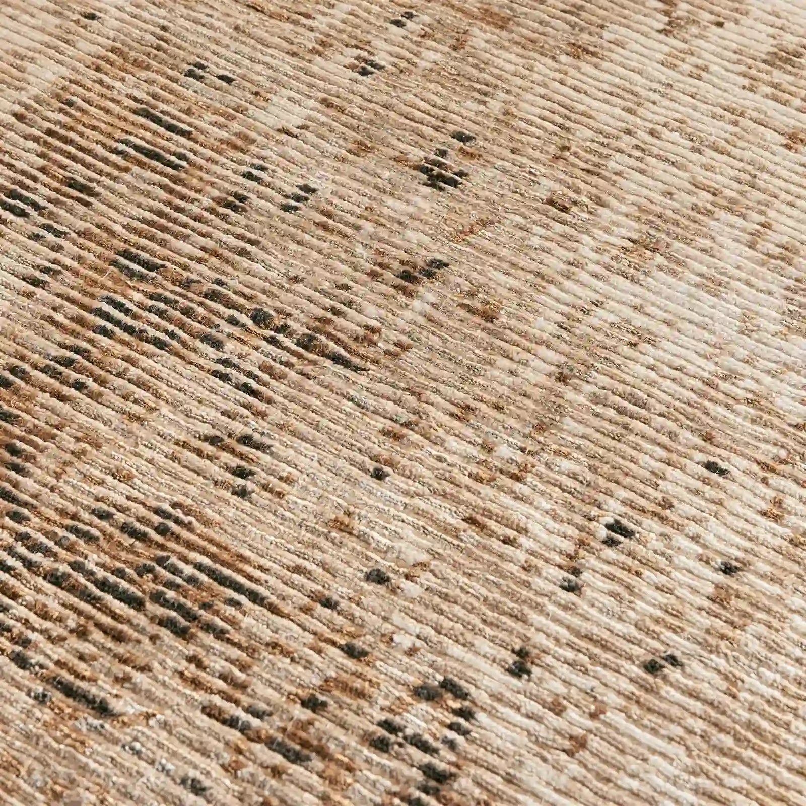 Miah Hand-Knotted Rug Brown Natural Fiber Carpet