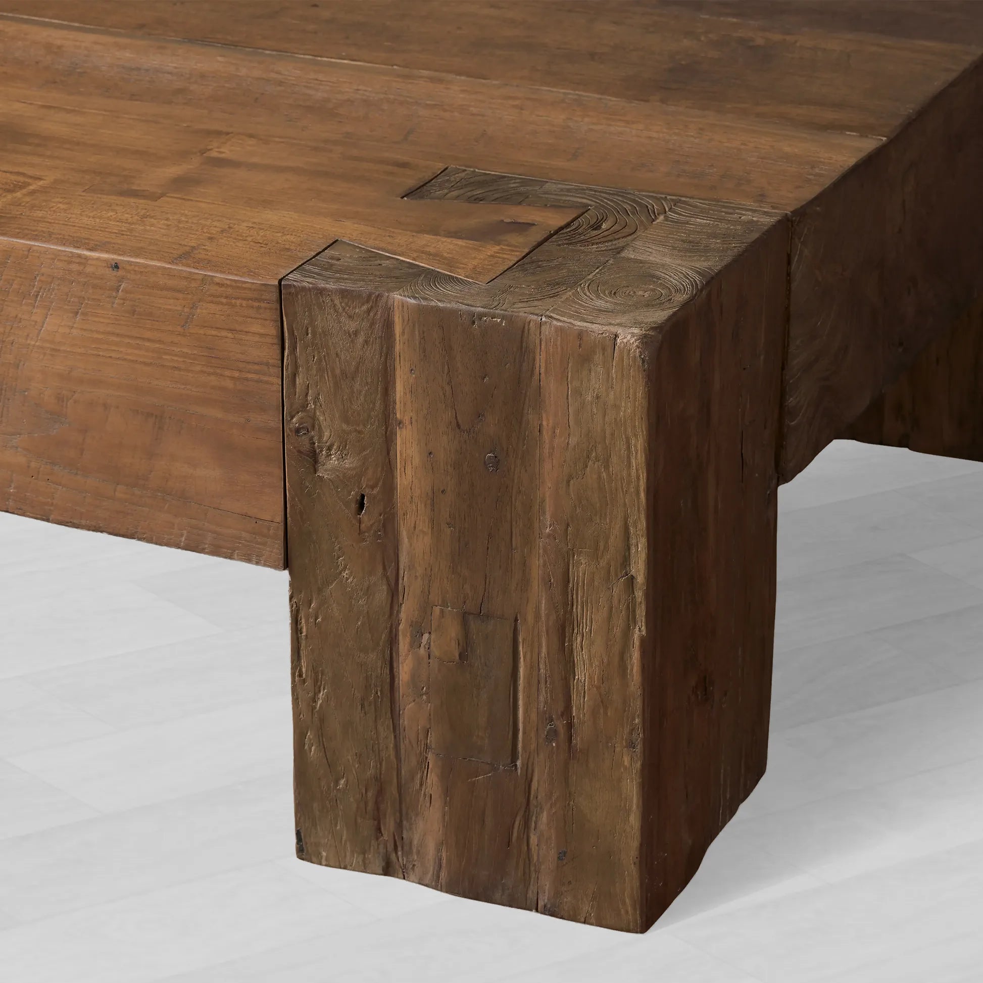 Ubud Reclaimed Teak Coffee Table Wood Living Room Center Tea Table Vintage Cocktail Table