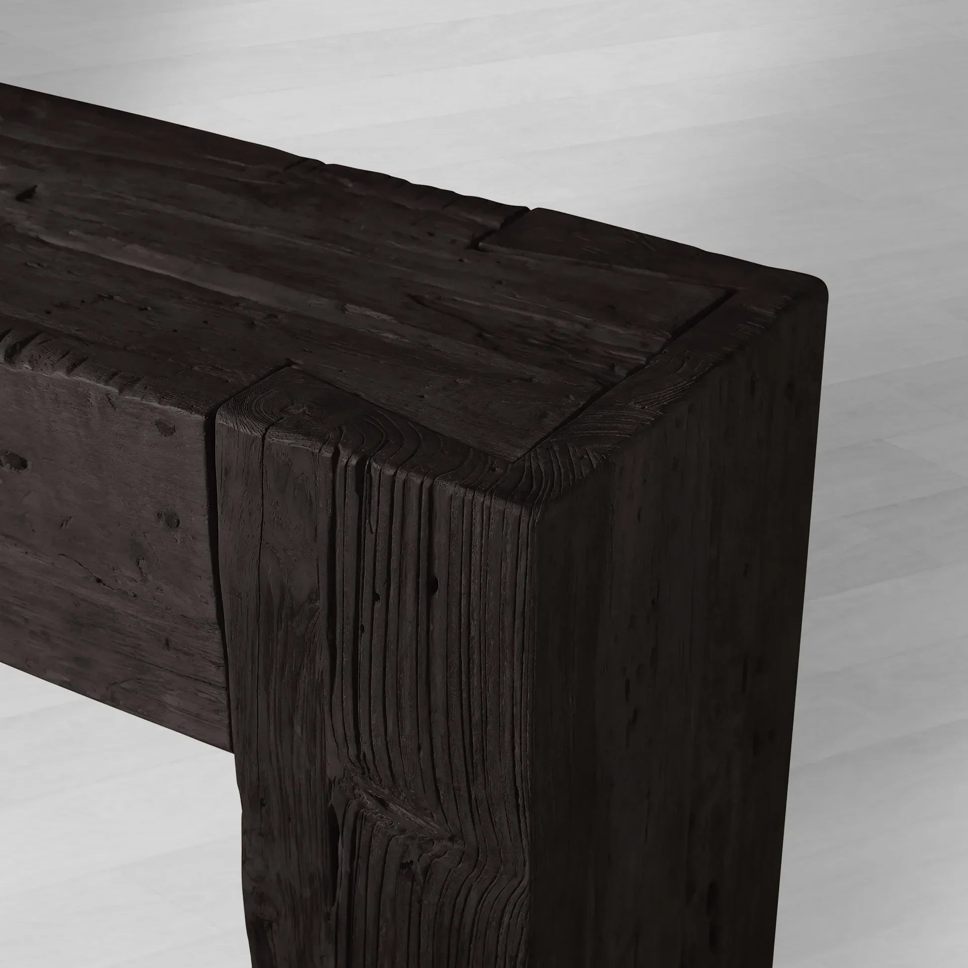 Ubud Wood Entrance Console Table Reclaimed Teak Sidewalk Table