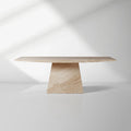 Ilaria Italian Travertine Dining Table