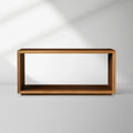 Mihaela Solid Wood Entrance Console Table Hand-Finished Hallway Entryway Table