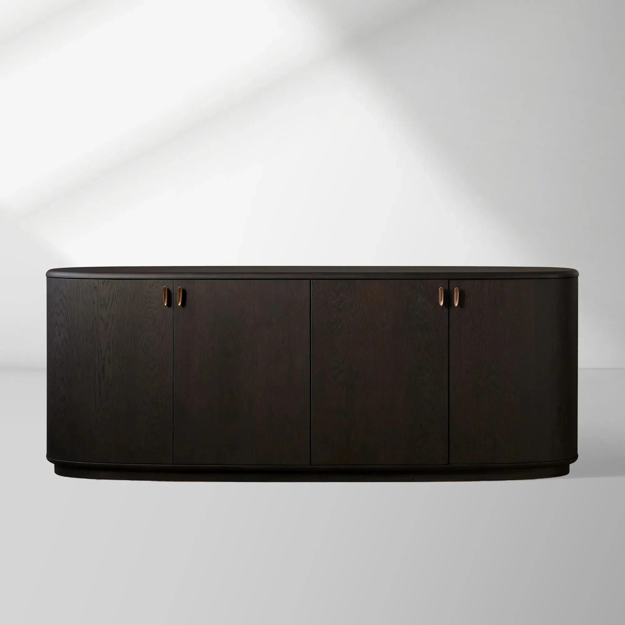 Bexler Natural Wood Sideboard Buffet Table Living Room Entryways Cabinet