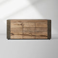 Telluride Mexican Oak TV Stand Cabinet Media Console Result Sideboard Wood Television Storage Unit