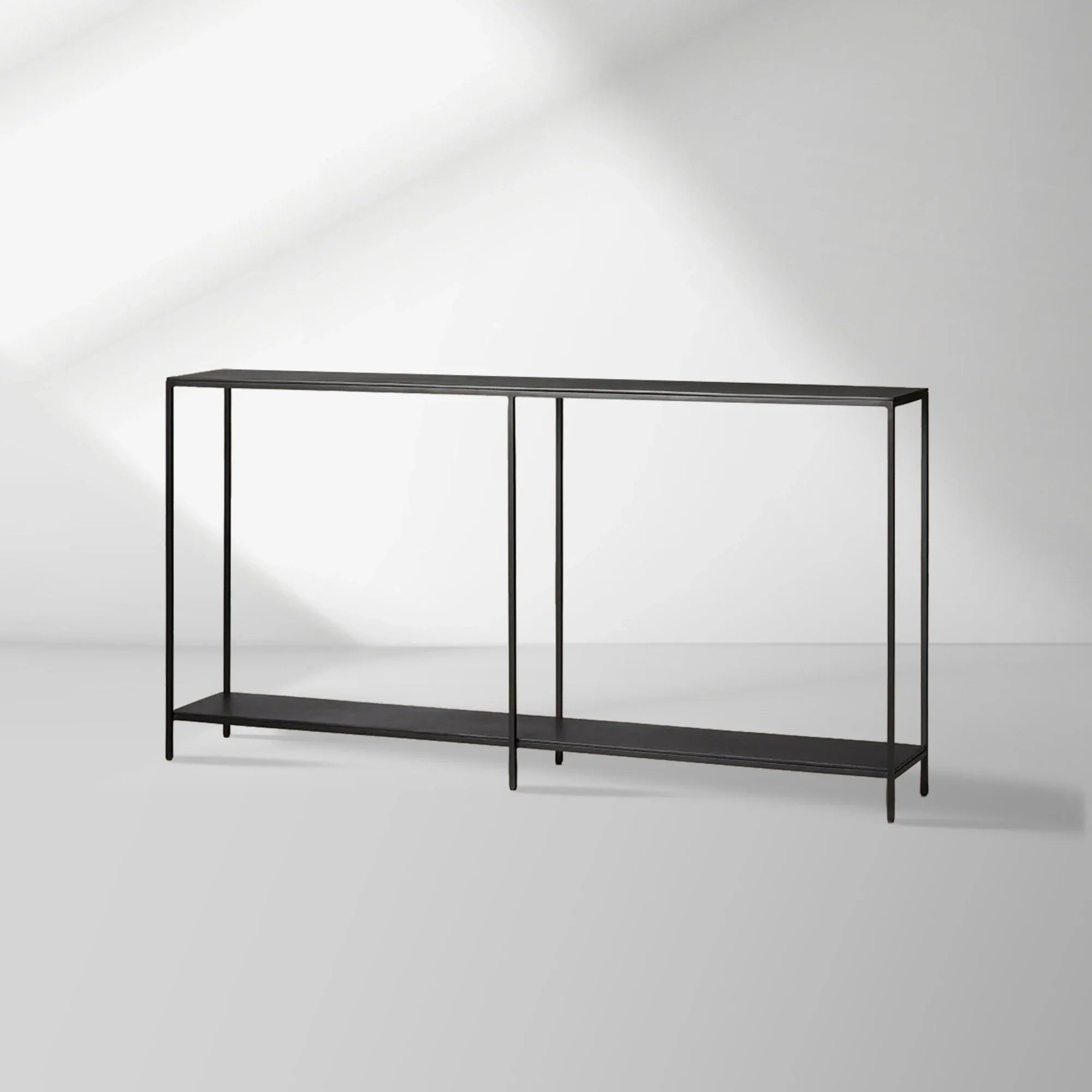 Kavali Console Table Solid Iron Frame Entrance Side Table