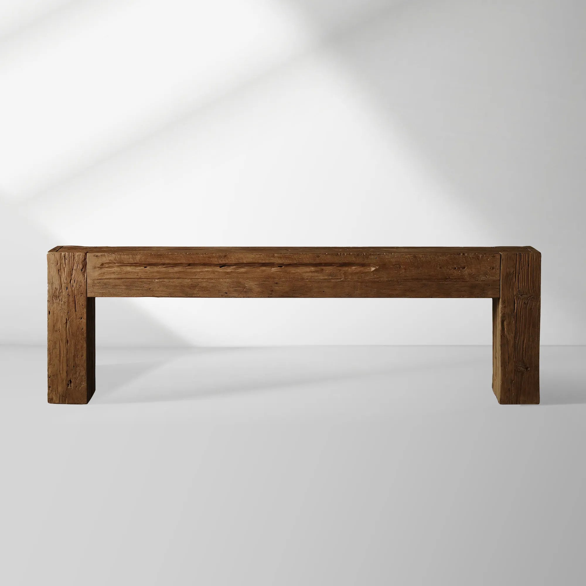 Ubud Wood Entrance Console Table Reclaimed Teak Sidewalk Table