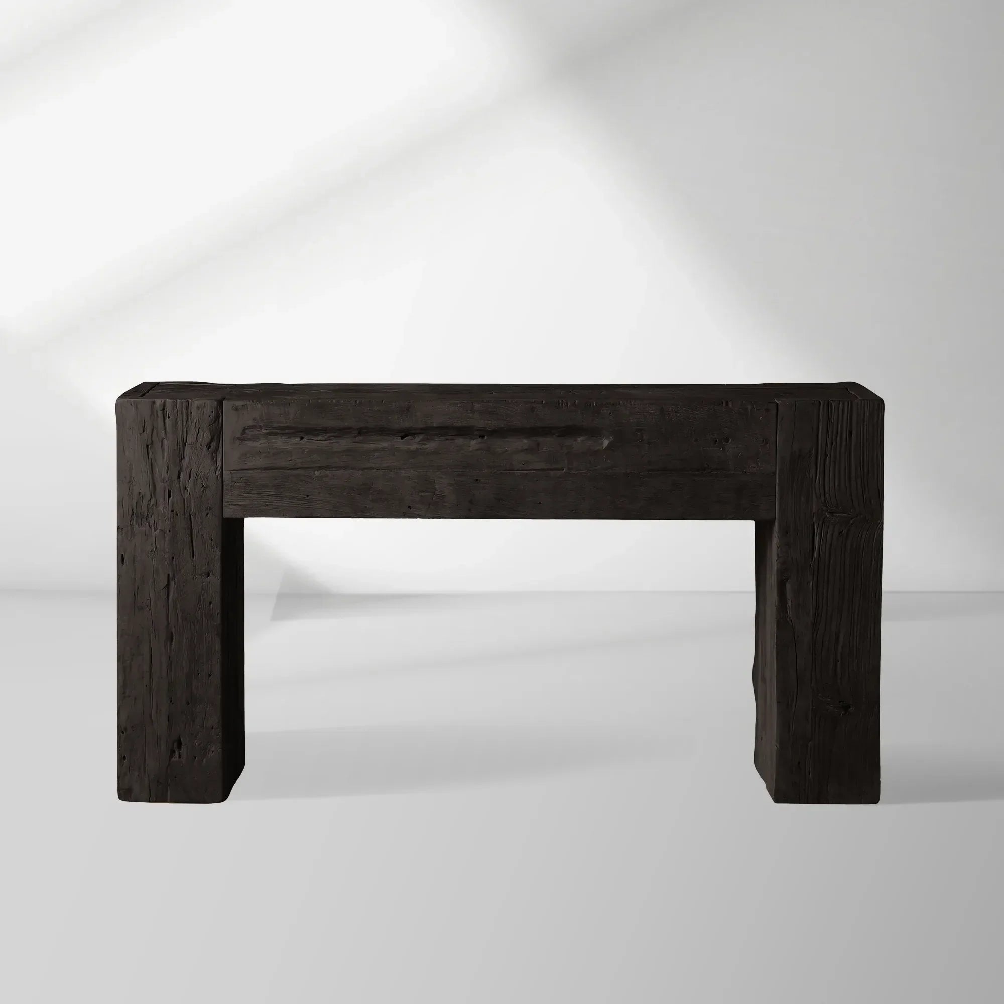 Ubud Wood Entrance Console Table Reclaimed Teak Sidewalk Table