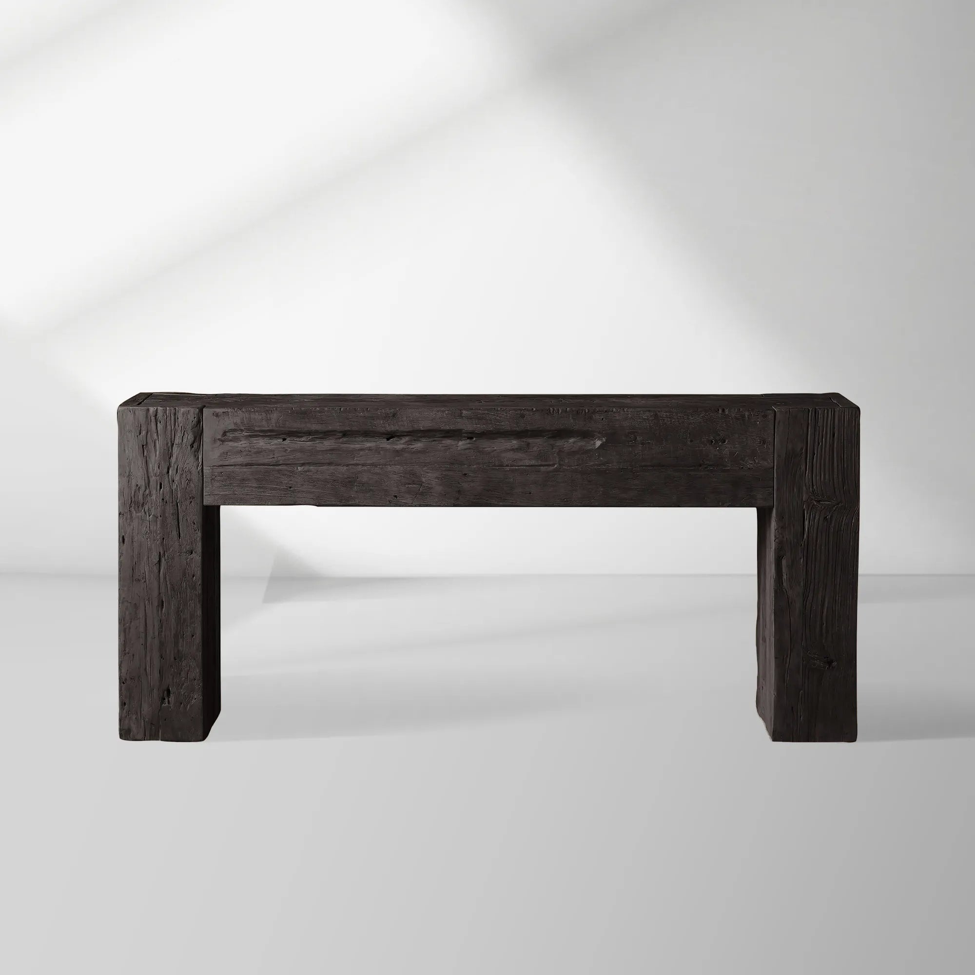 Ubud Wood Entrance Console Table Reclaimed Teak Sidewalk Table