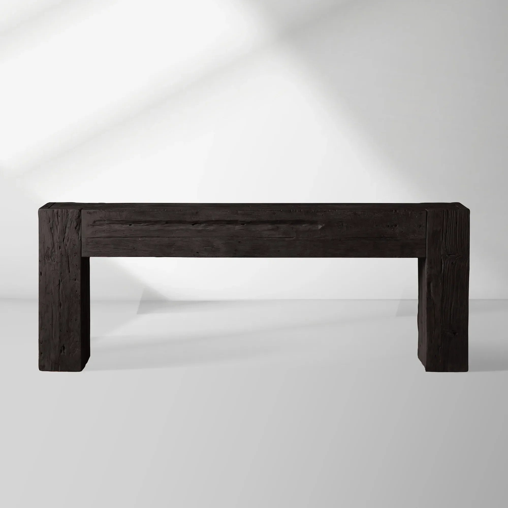 Ubud Wood Entrance Console Table Reclaimed Teak Sidewalk Table