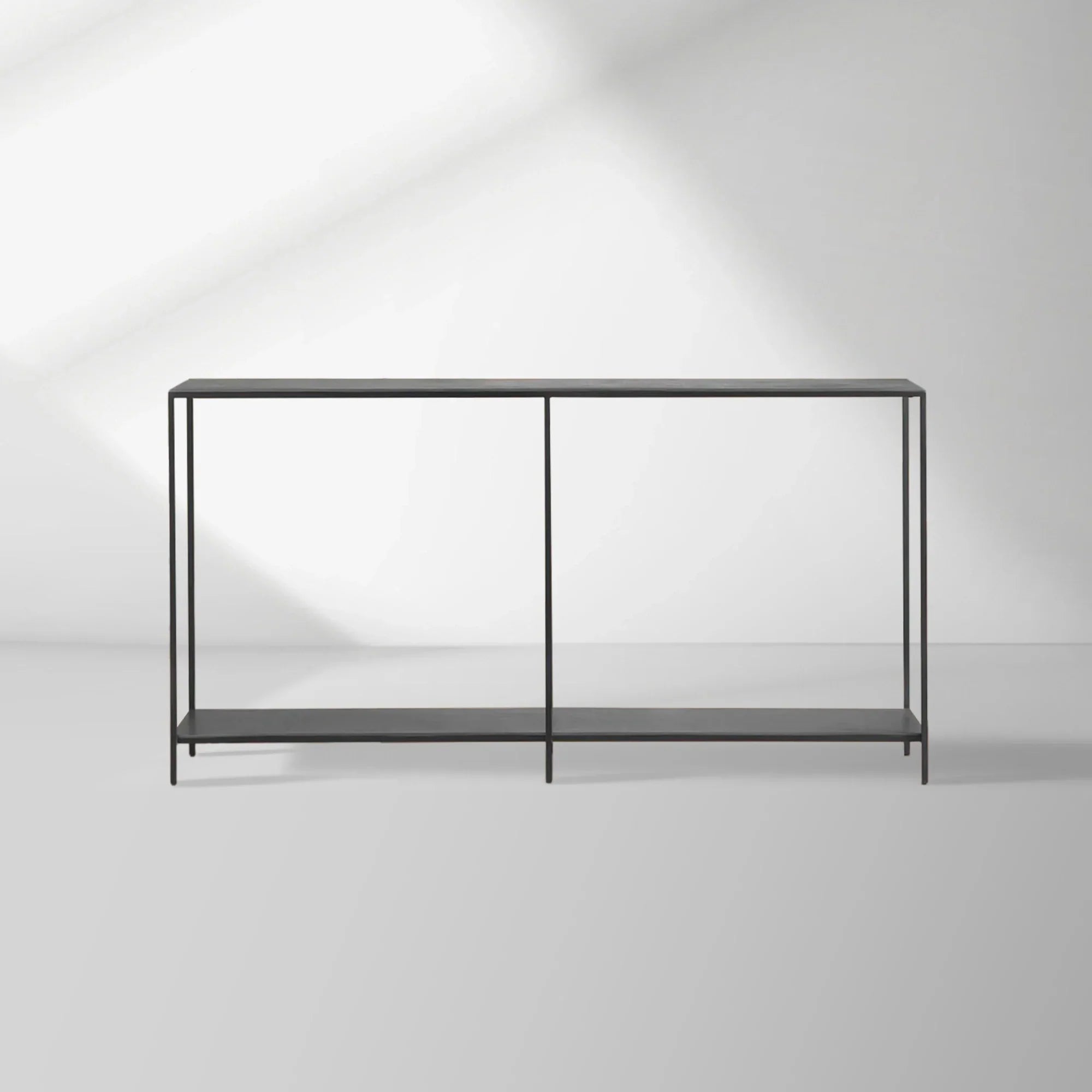 Kavali Console Table Solid Iron Frame Entrance Side Table
