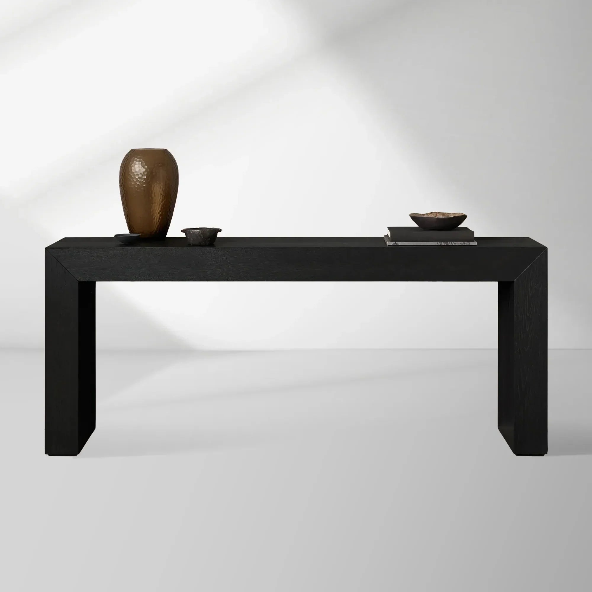 Sullivan Entryway Console Table Solid Oak Hallway Entrance Table