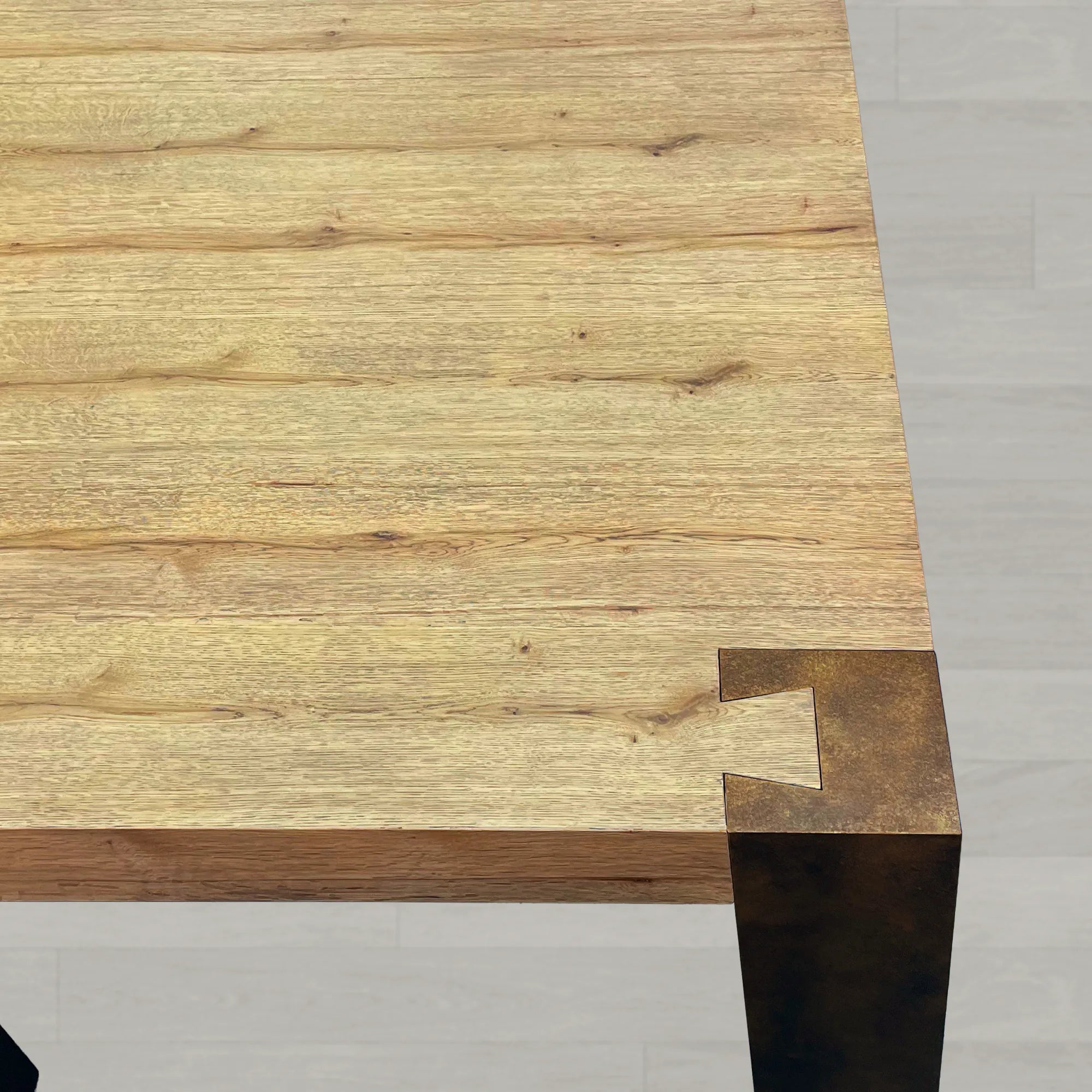 Talerhk Modern Industrial Rectangle Dining Table