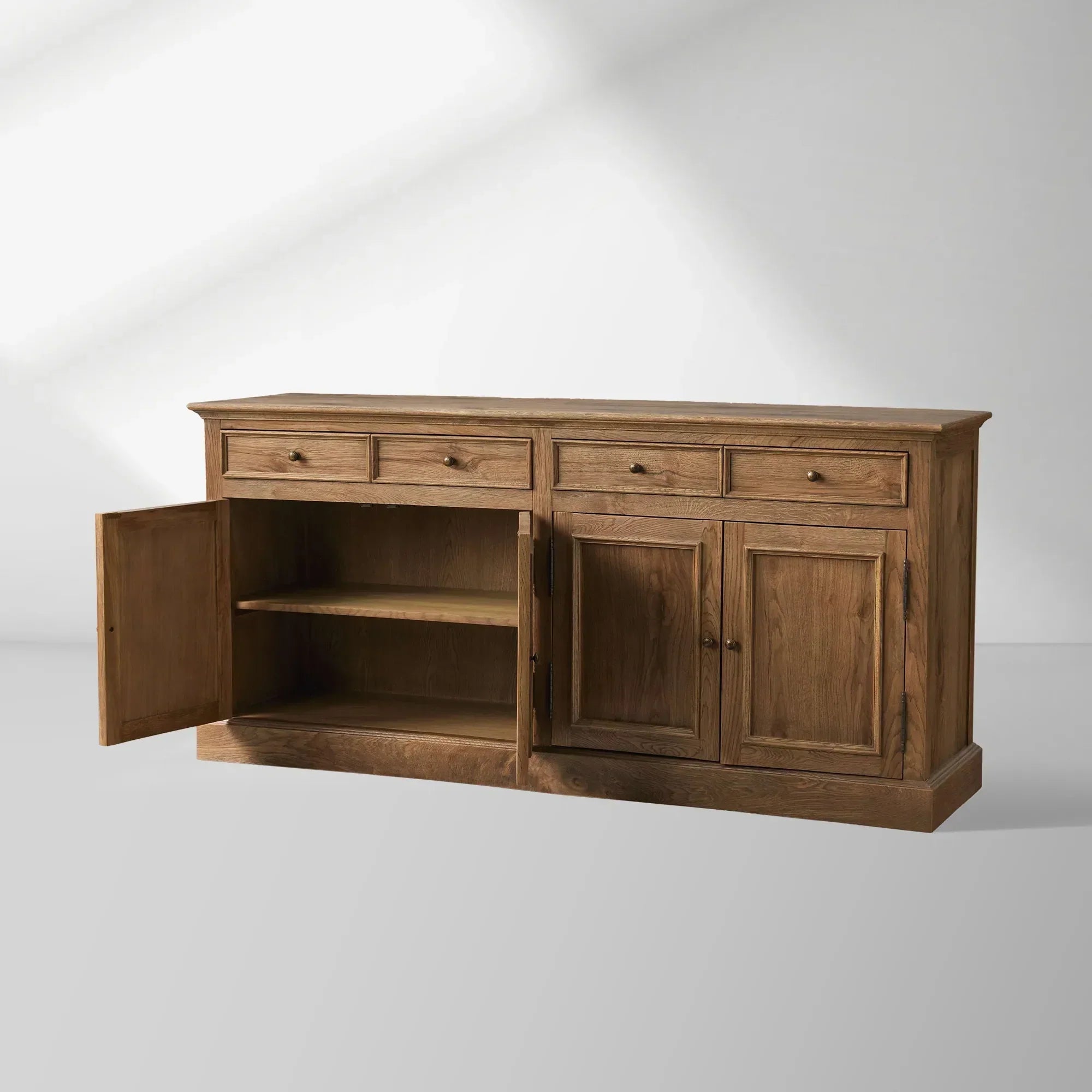 Kensington Reclaimed Sideboard Wood Buffet Cabinet Table Living Room Entryways Cabinet