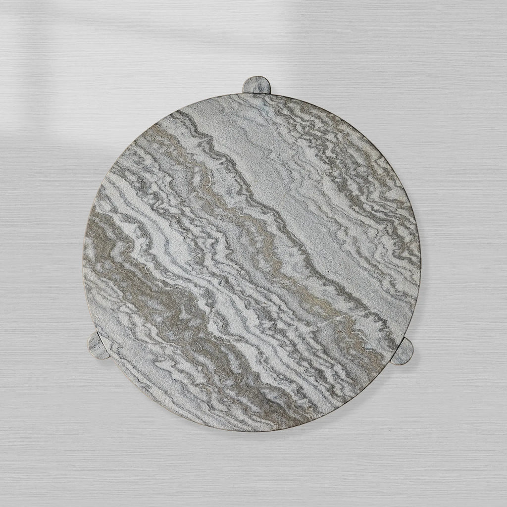 Lonelle Solid Natural Stone Coffee Table Modern Cocktail Table Living Room Center Tea Table
