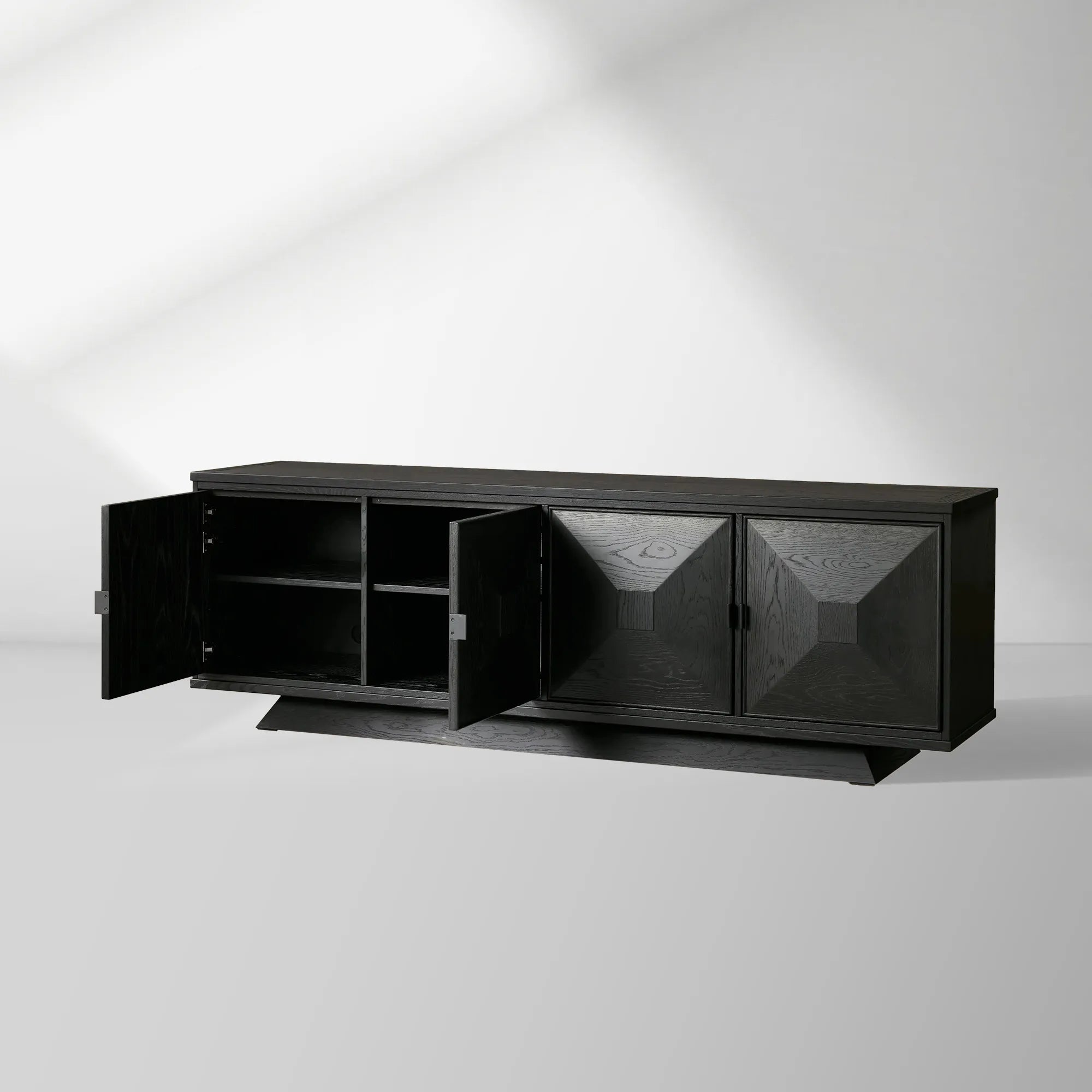 Pelham Indonesia Distressed Sideboard Wood Buffet Table Wood Living Room Entryways TV Cabinet