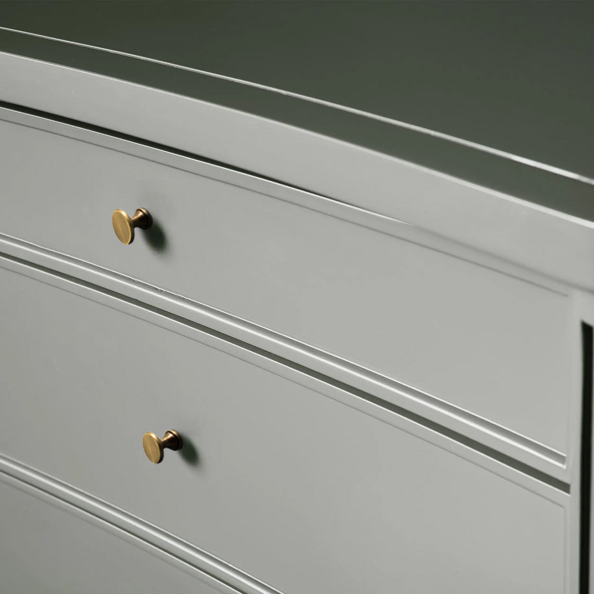 Henley Nightstand Solid Mahogany Nightside Tables With Three Drawers