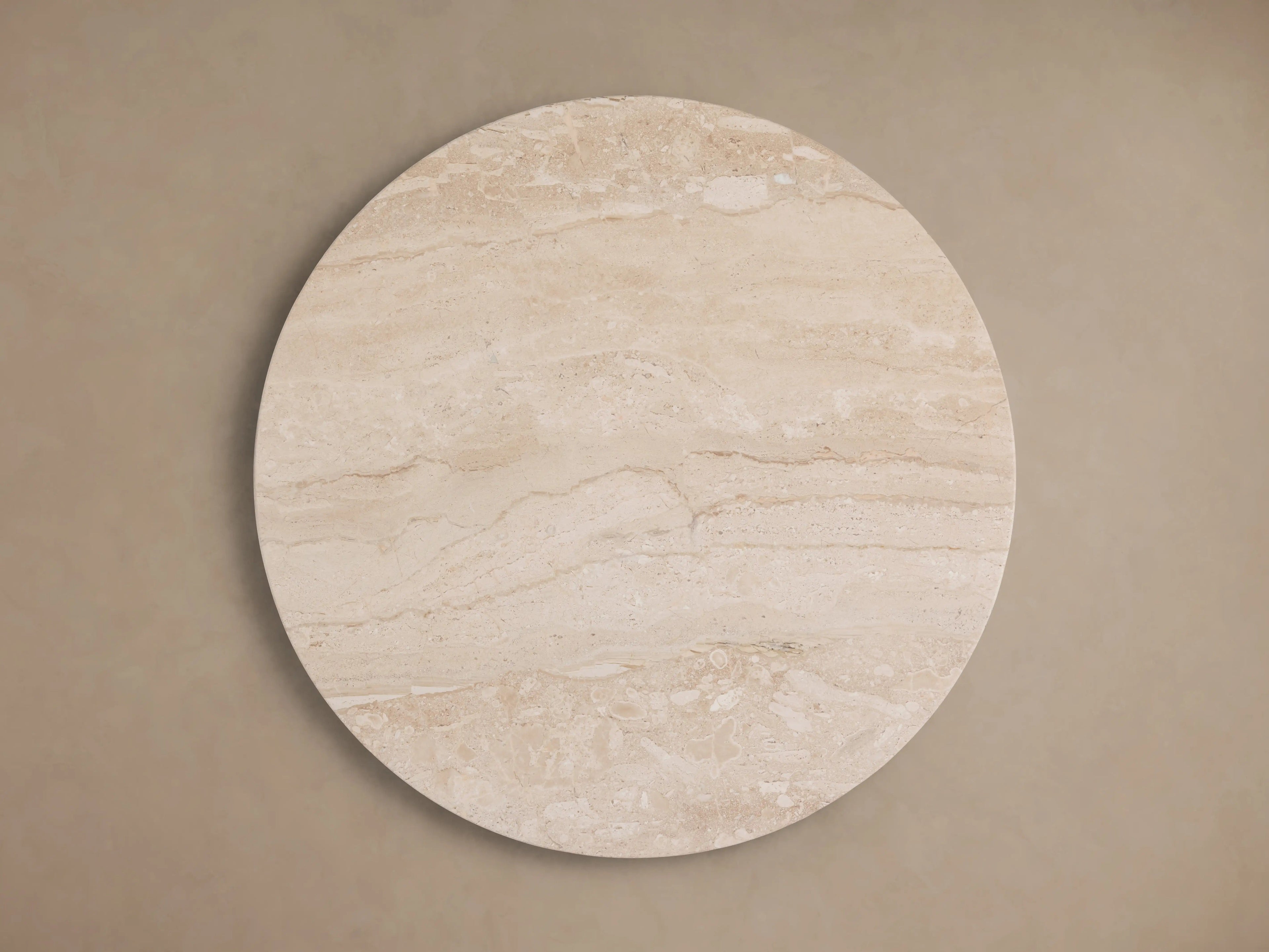 Hemmings Stone Nesting Coffee Table in Italian Marble with Waterfall Design