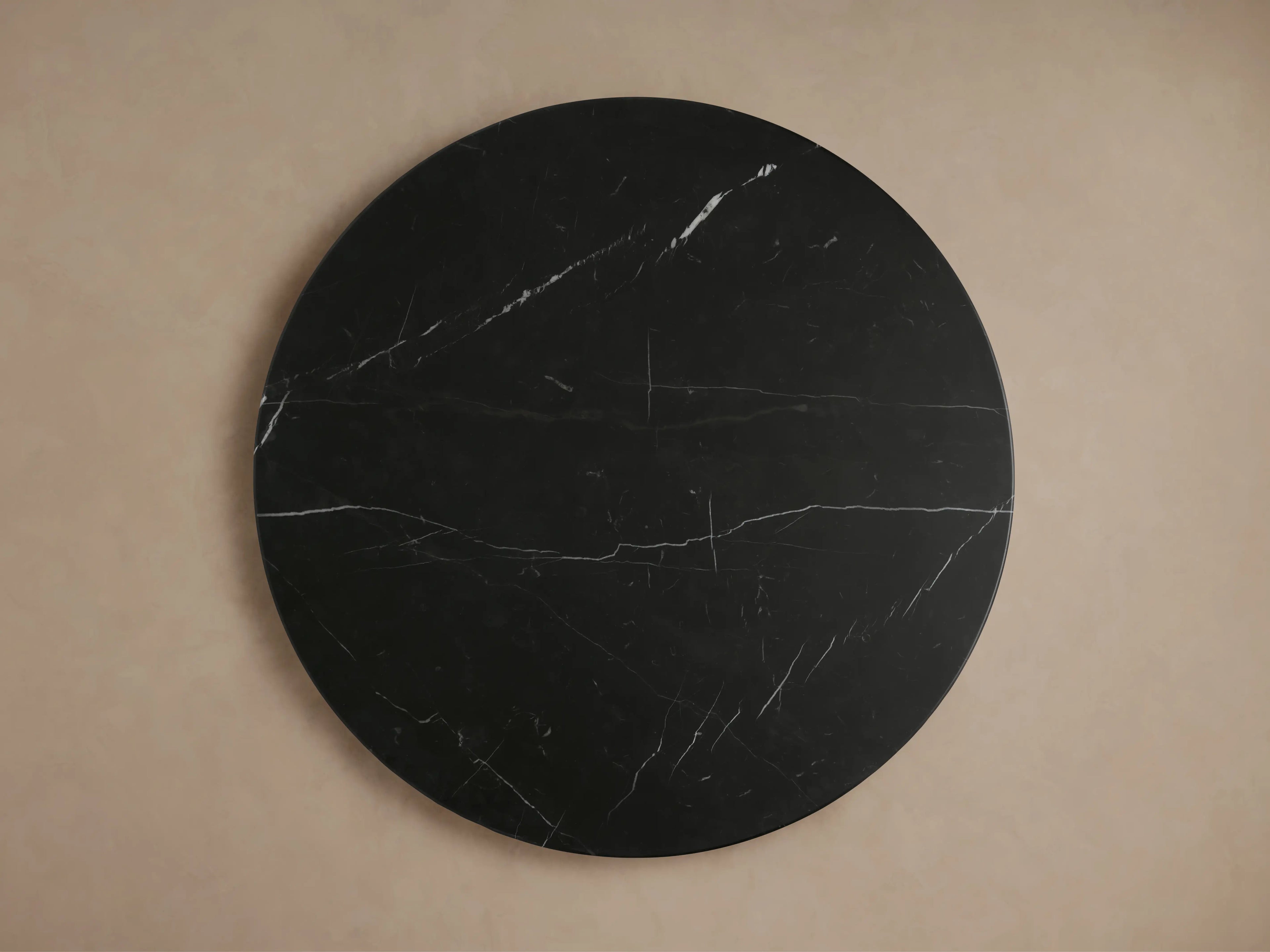 Hemmings Stone Nesting Coffee Table in Italian Marble with Waterfall Design