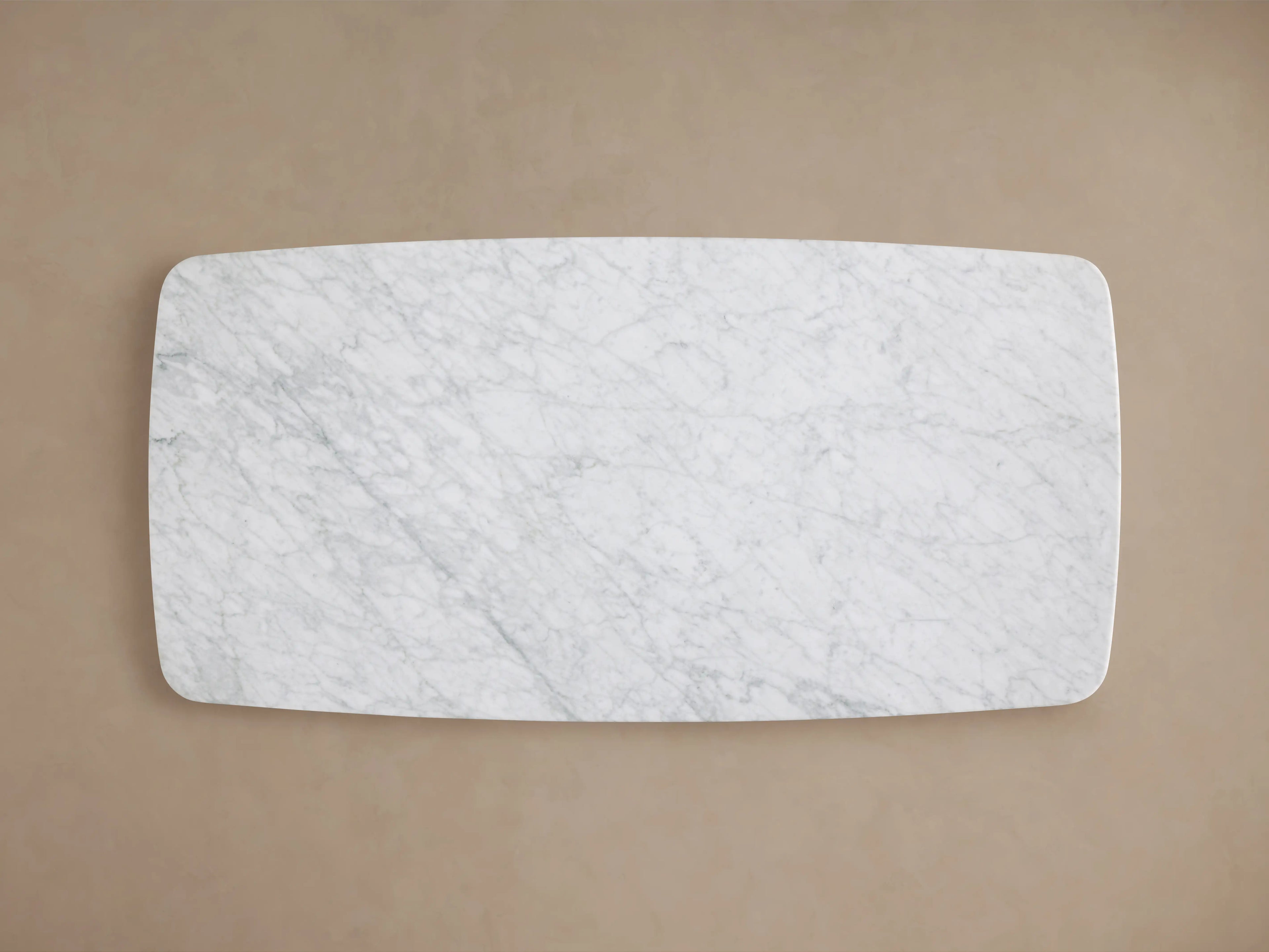 Saint Germain Stone Coffee Table with Rennes Base in Natural Stone