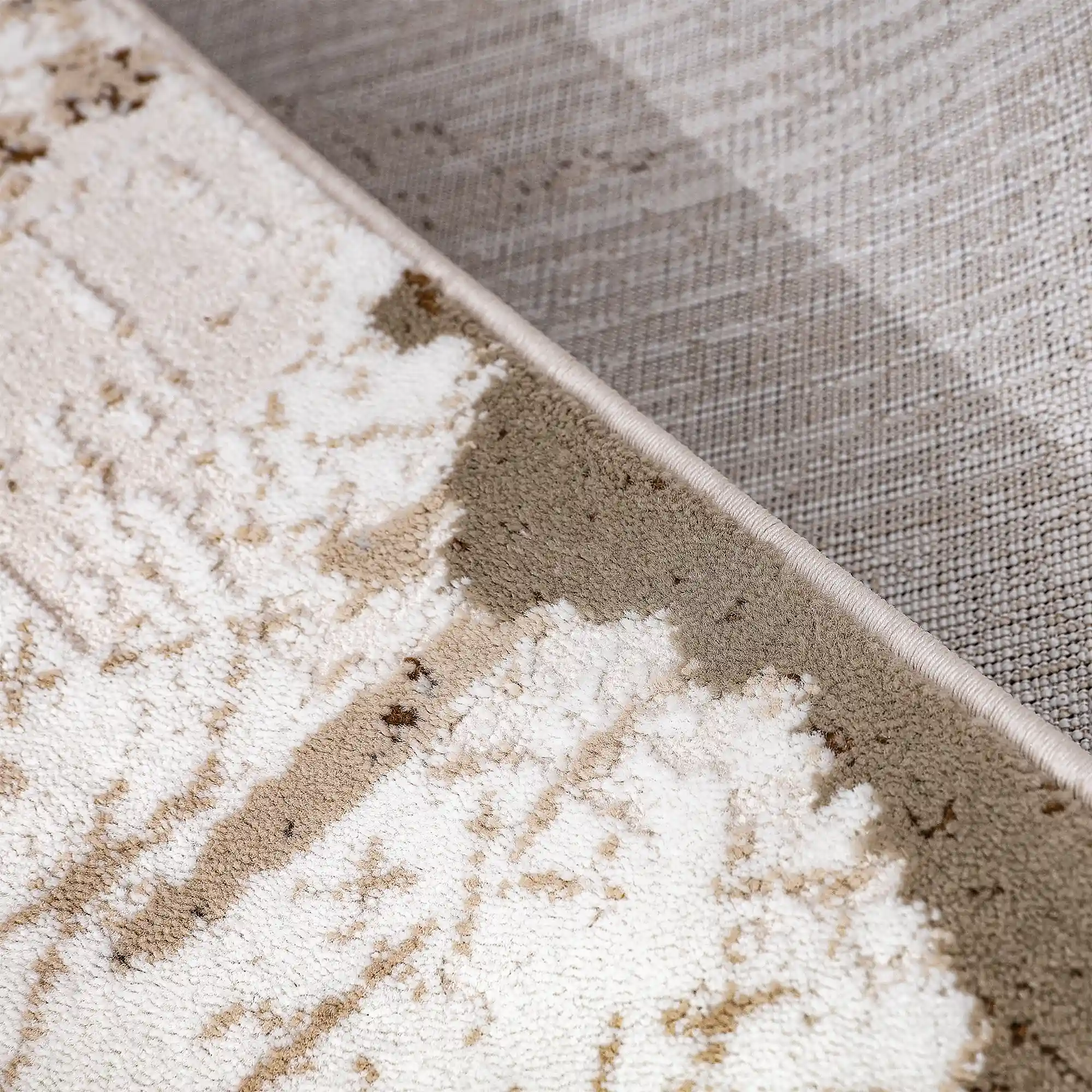 Puxina Soft Gradient Textured Neutral Area Rug with Relaxation & Craftsmanship Carpet Minimalist Wabi-Sabi Style