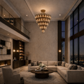 Round Chandelier 38''48''60''