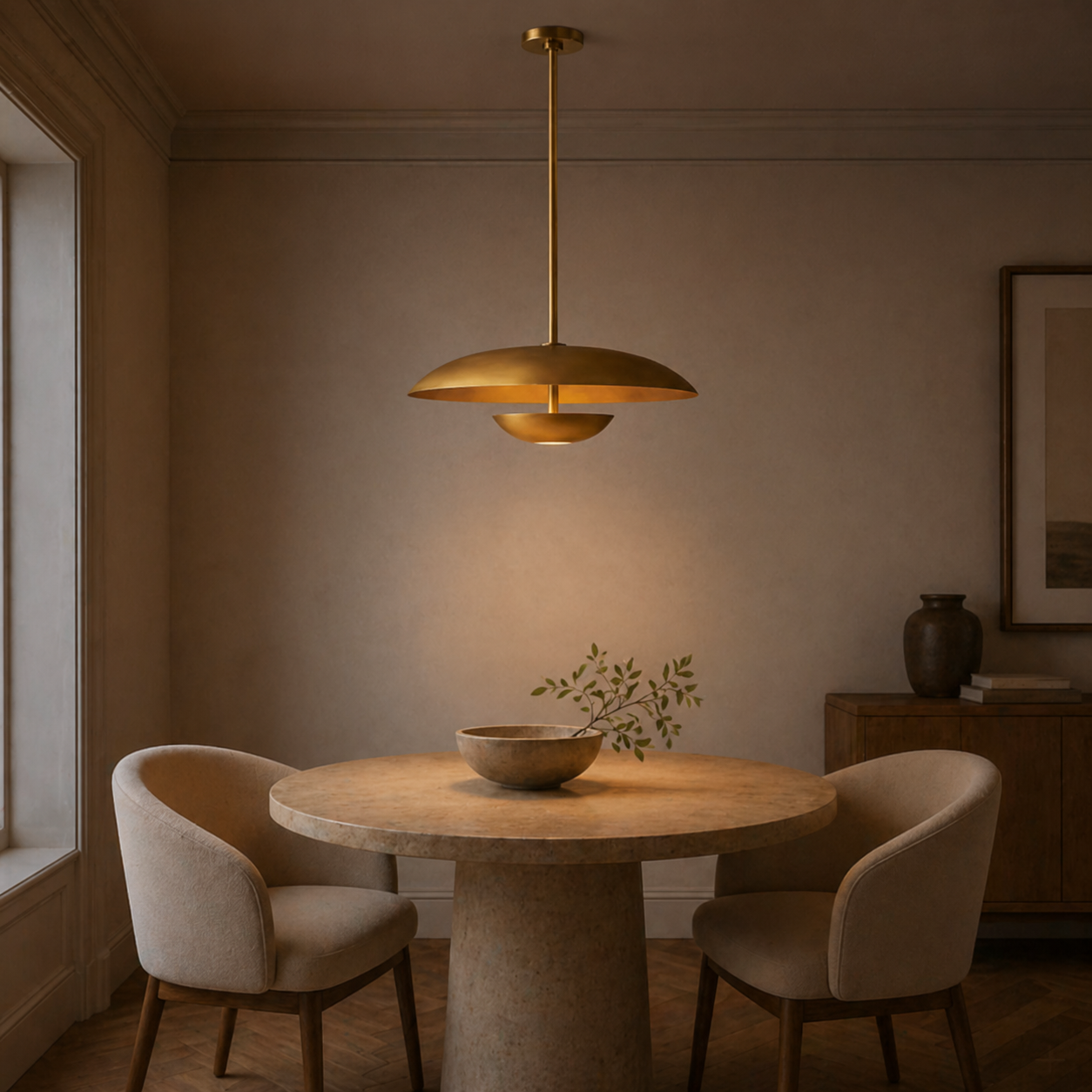 Disc Pendant Light