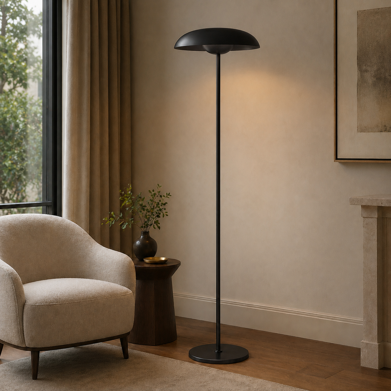 Disc Floor Lamp
