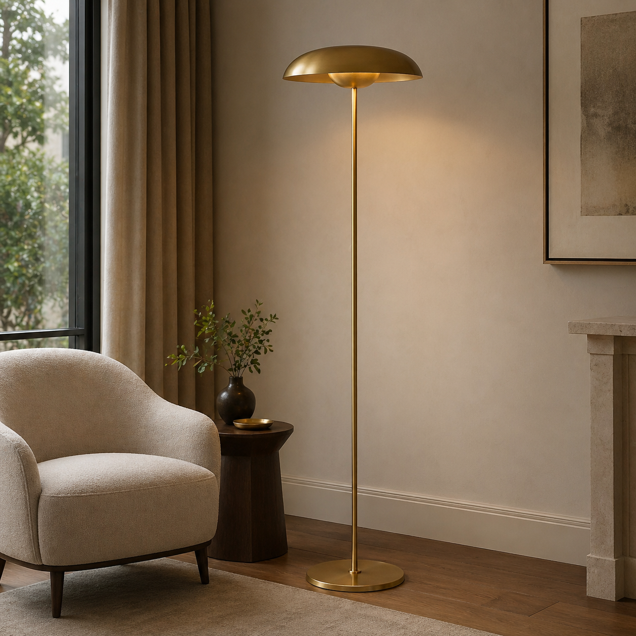 Disc Floor Lamp