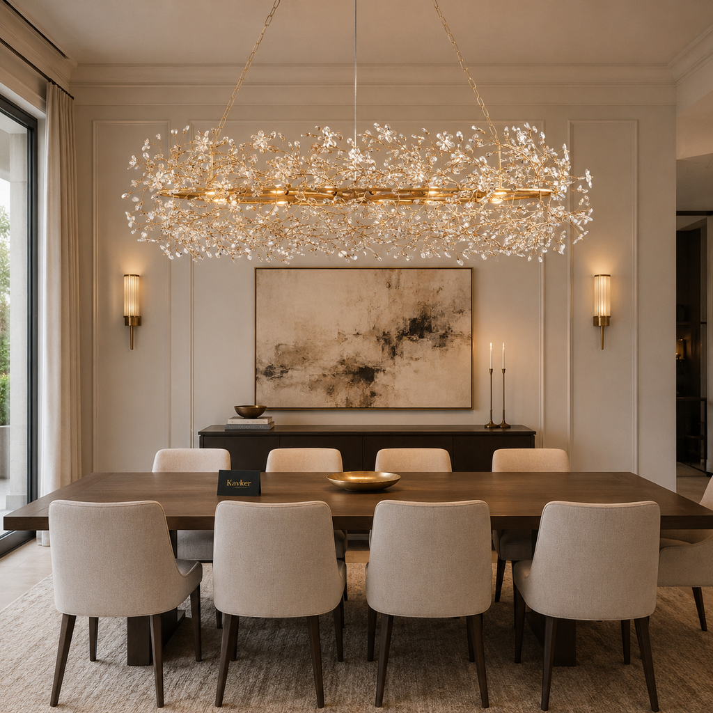 Fiore Oval Chandelier Light