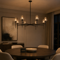 Tulip Crystal Round Chandelier Light