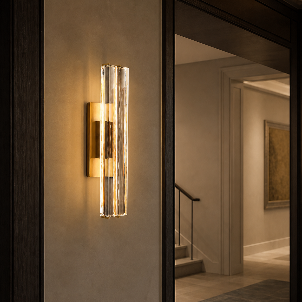 K9 Crystal Double Wall Sconce