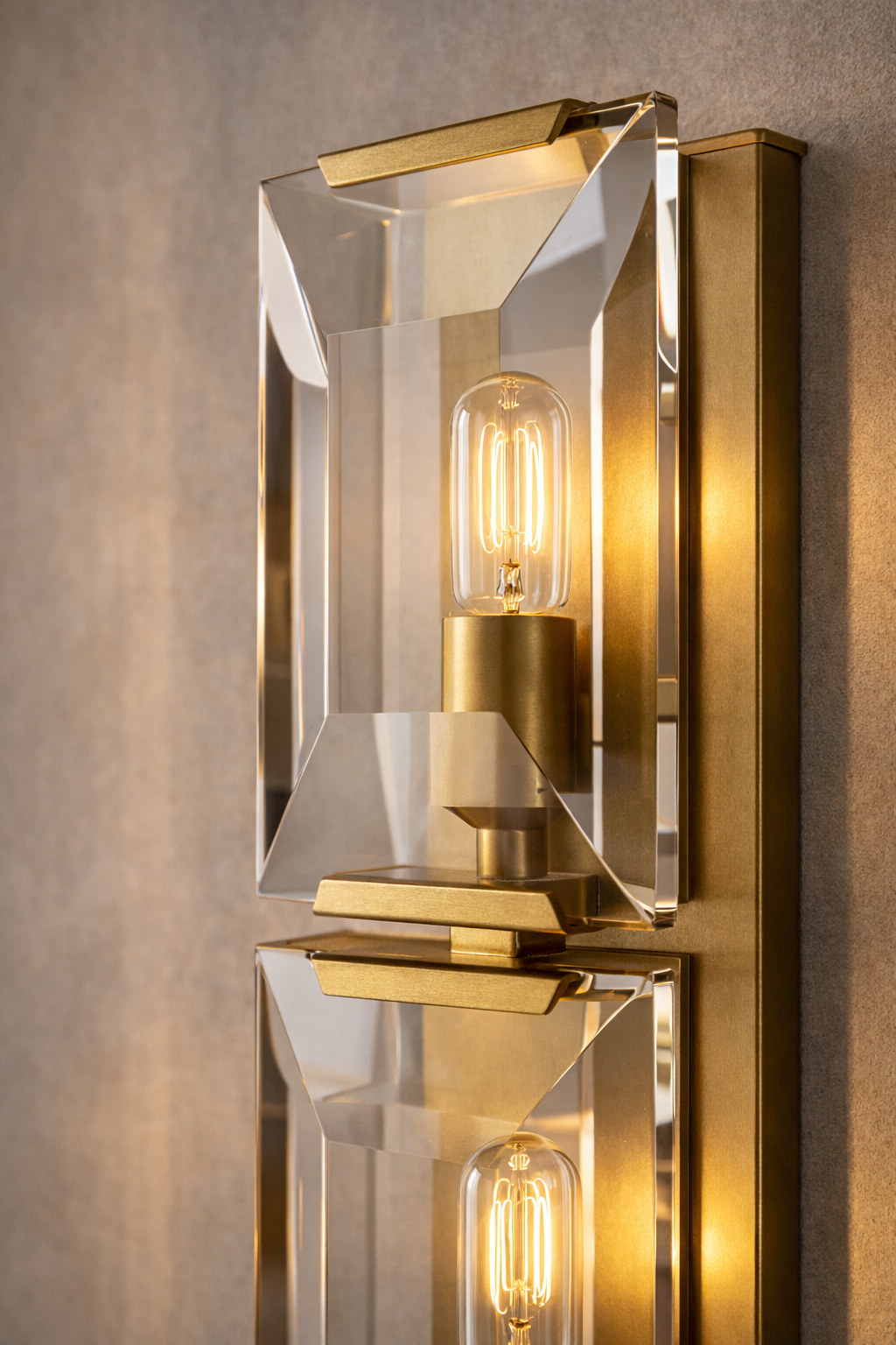 Crystal Triple Wall Sconce