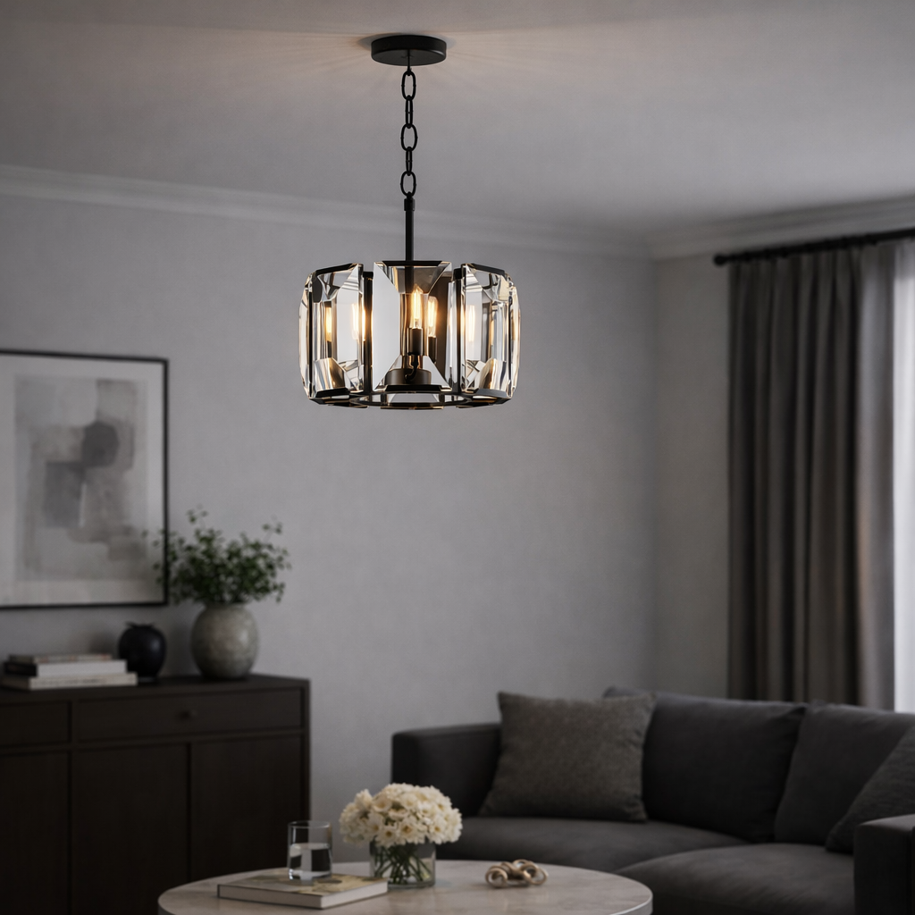 Refined Round Chandelier