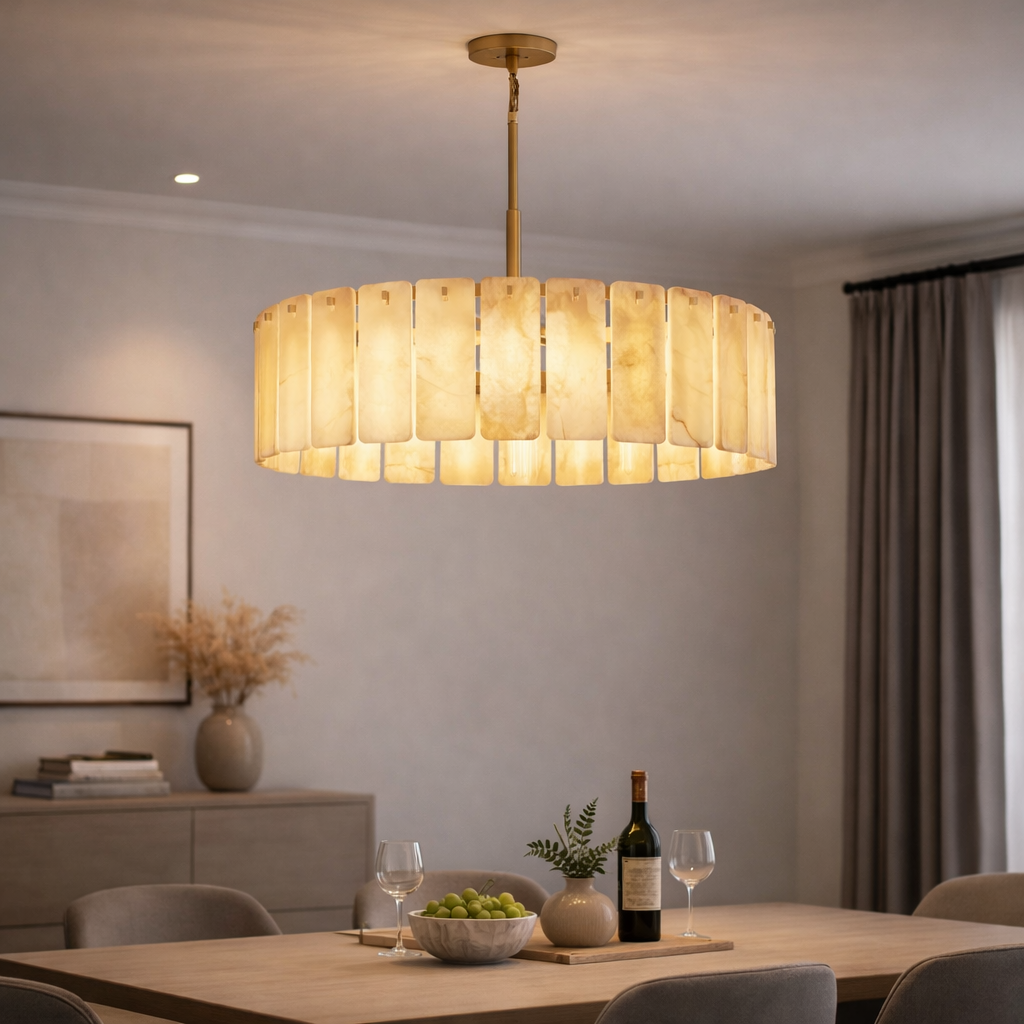 Onyx Round Chandelier