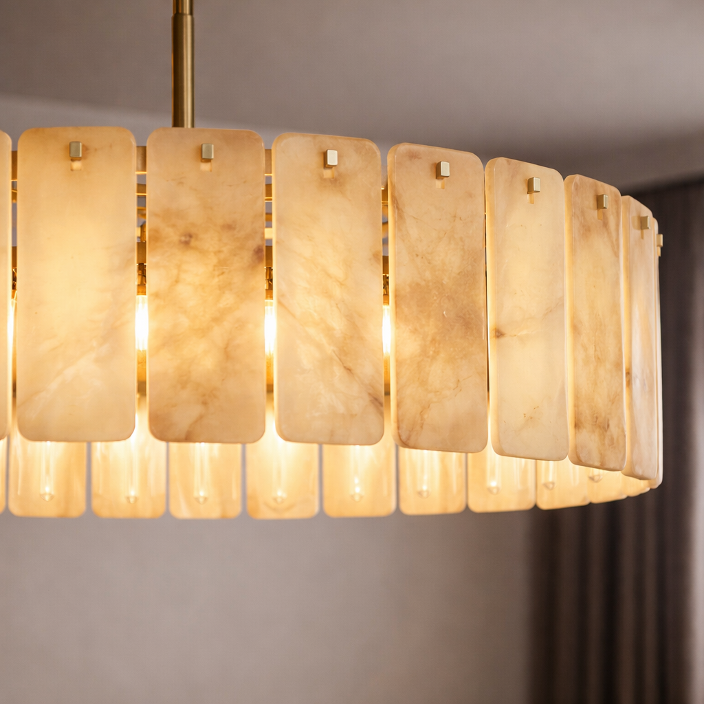 Onyx Round Chandelier