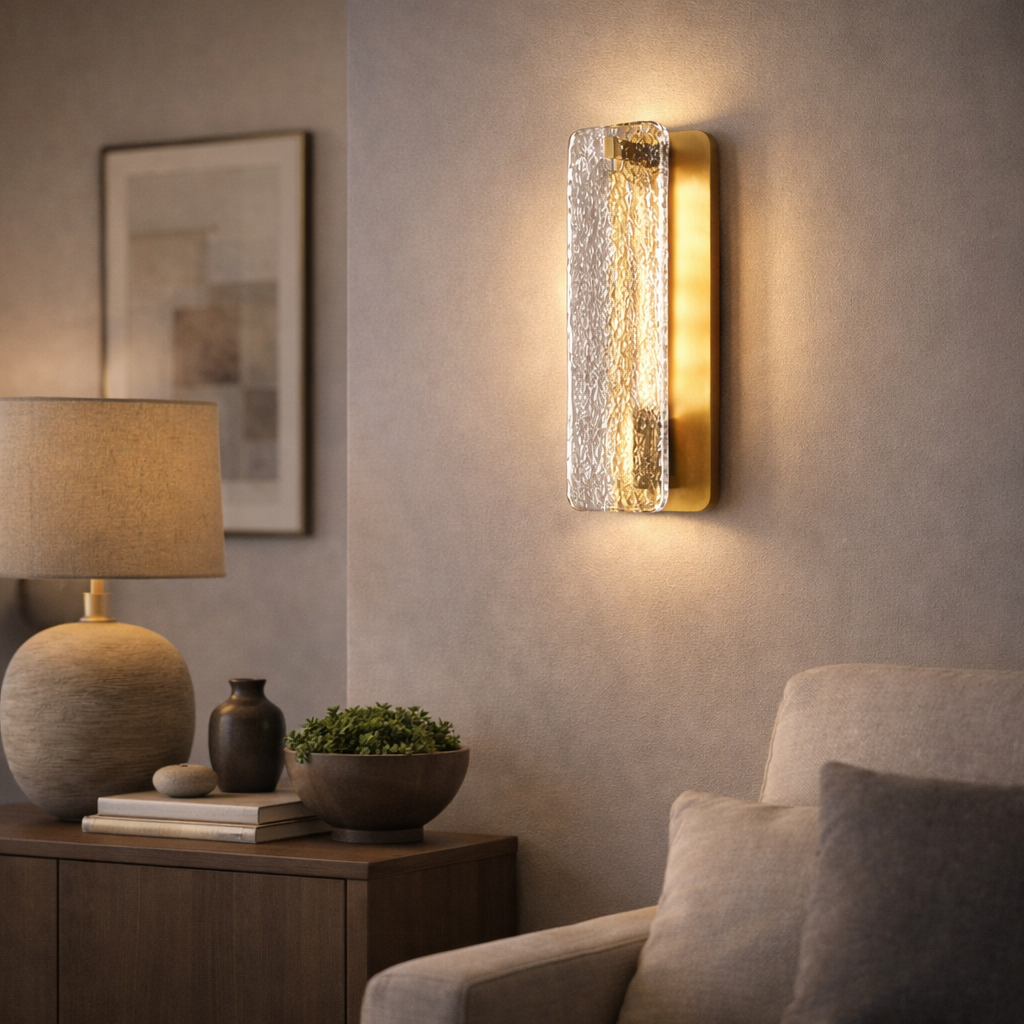 Glass Wall Sconce