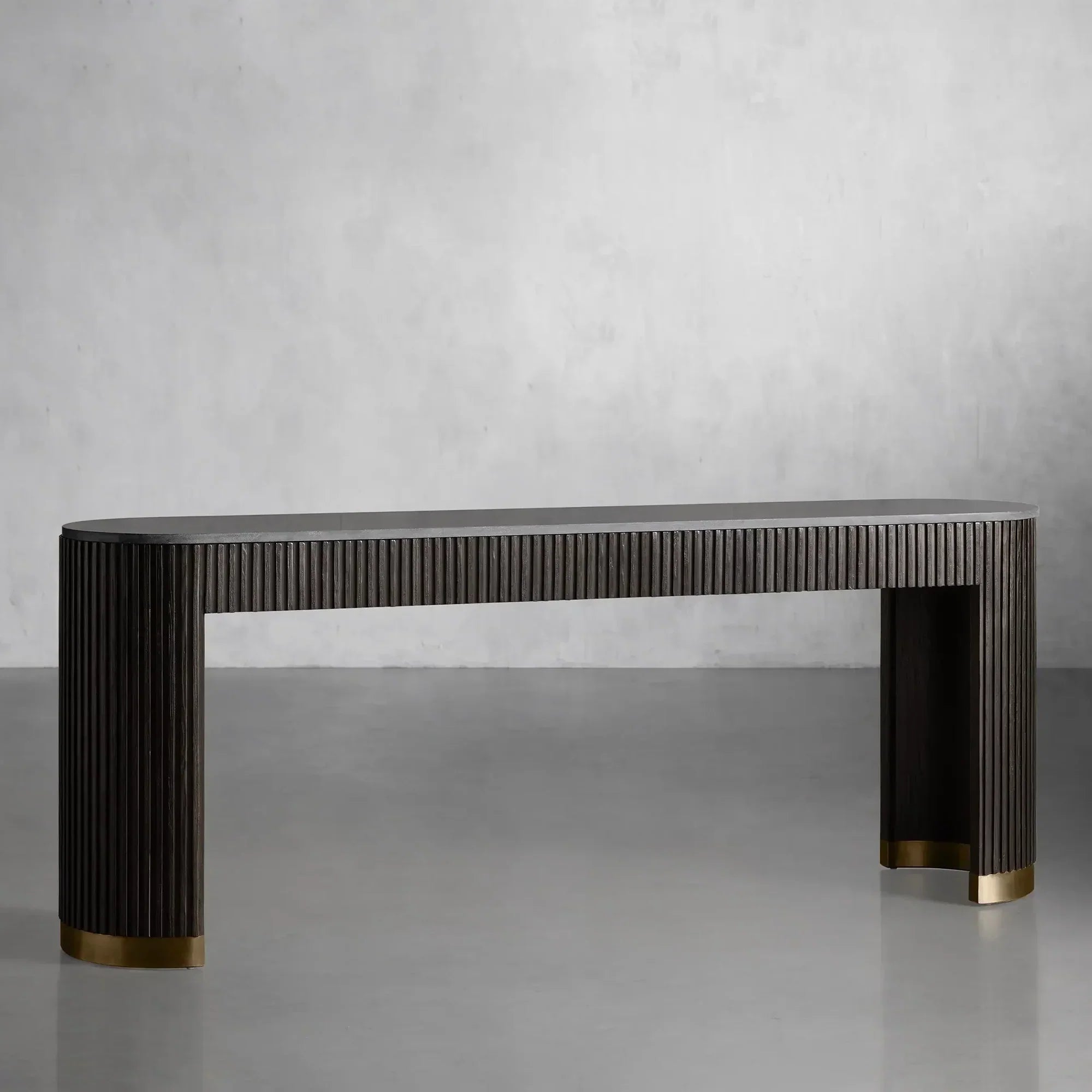 Finnley Marble Top Entryway Console Table Wood Hallway Entrance Table