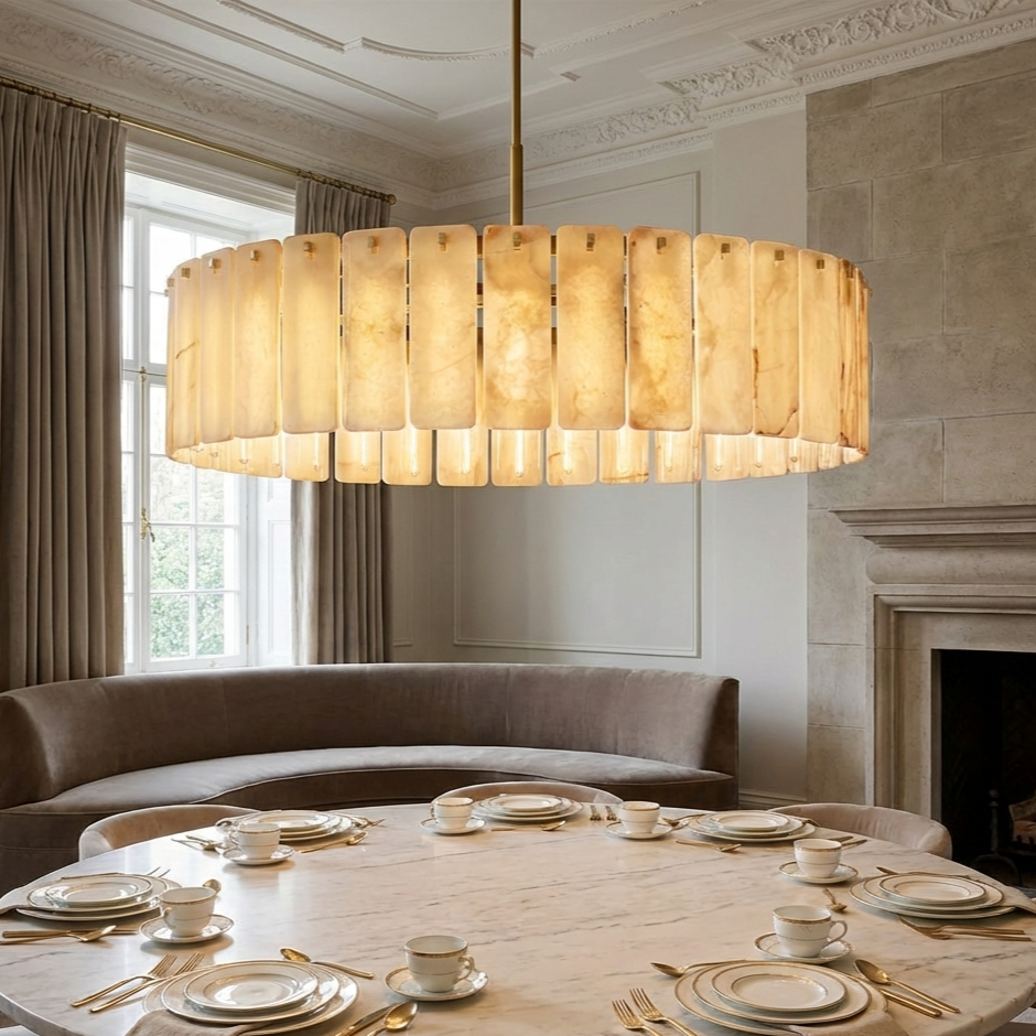Onyx Round Chandelier