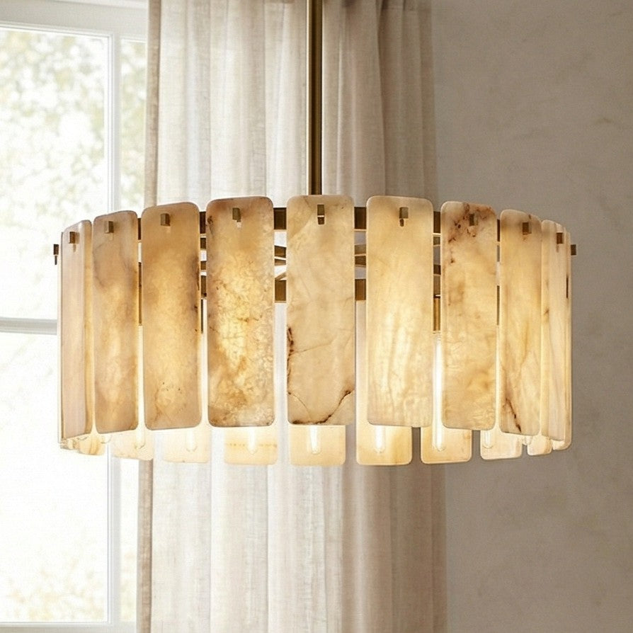 Onyx Round Chandelier