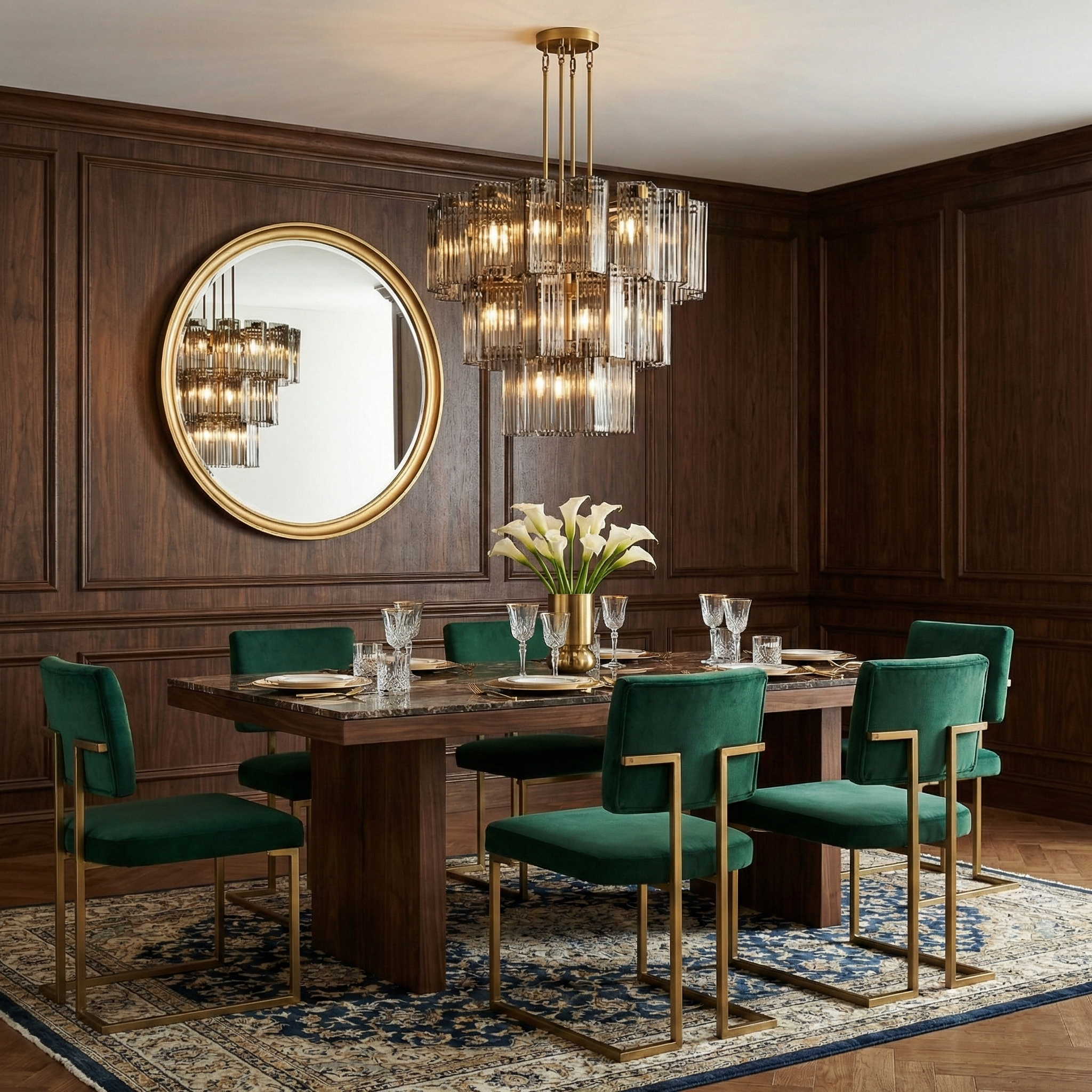 Round Chandelier 38''48''60''