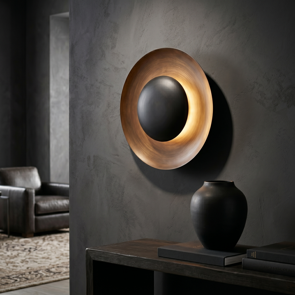 Dish Disc Wall Sconce