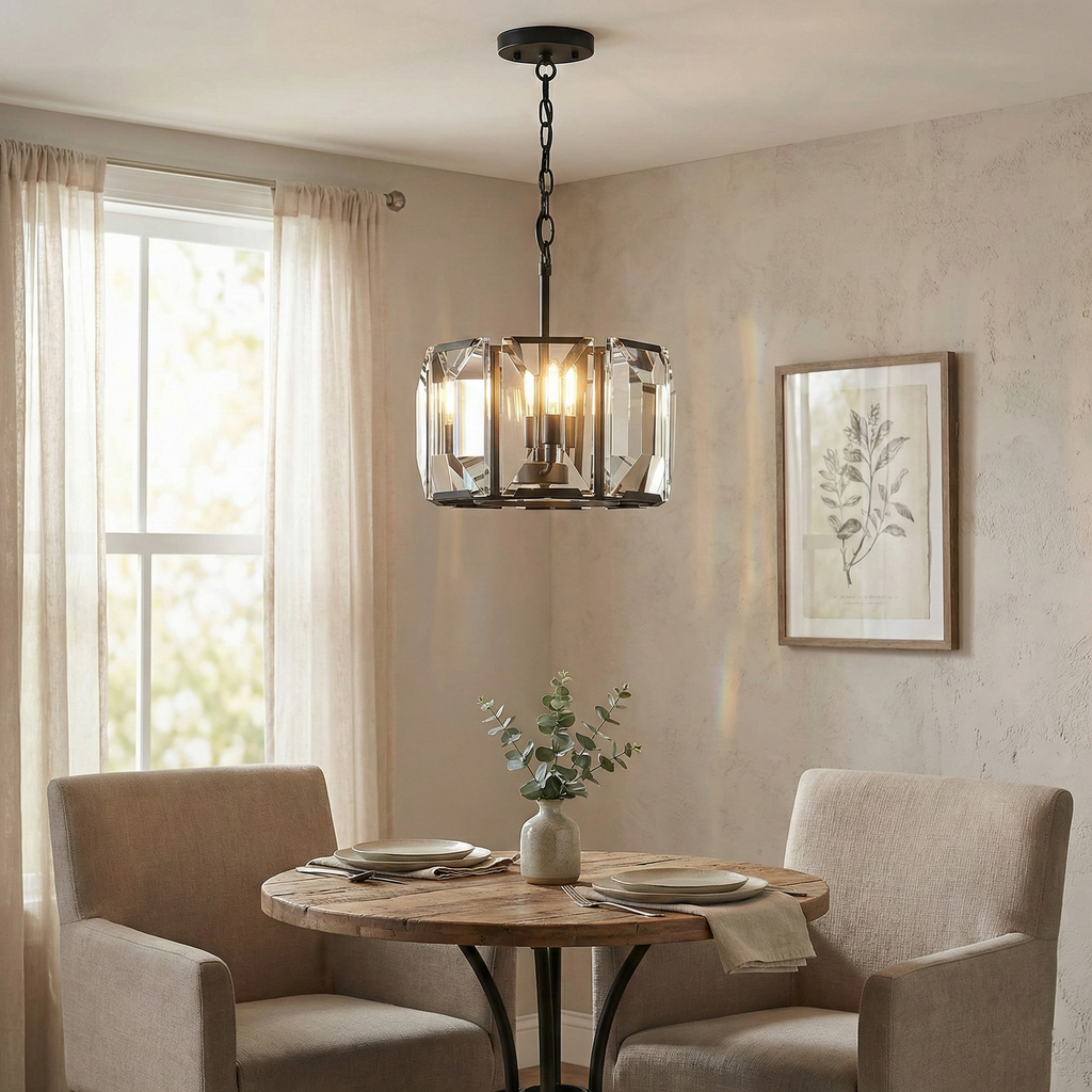 Refined Round Chandelier