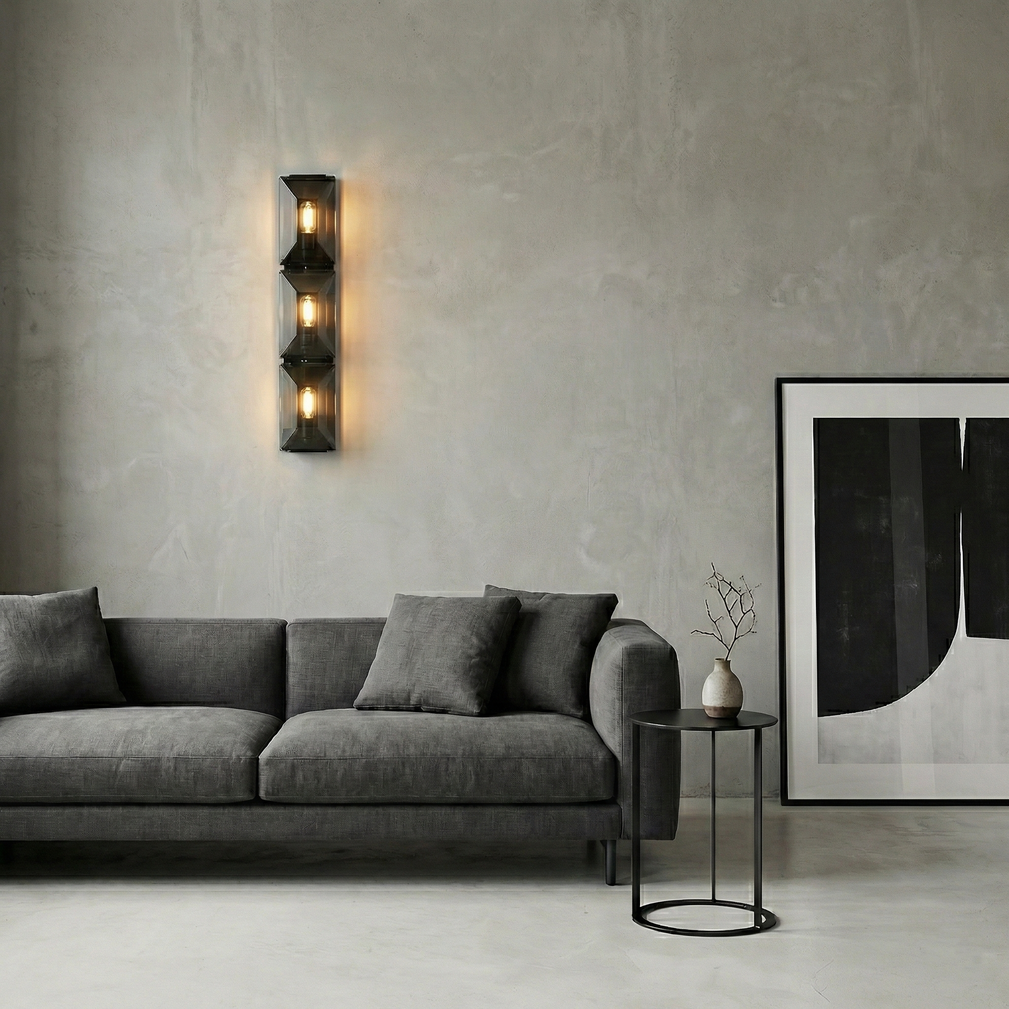 Crystal Triple Wall Sconce