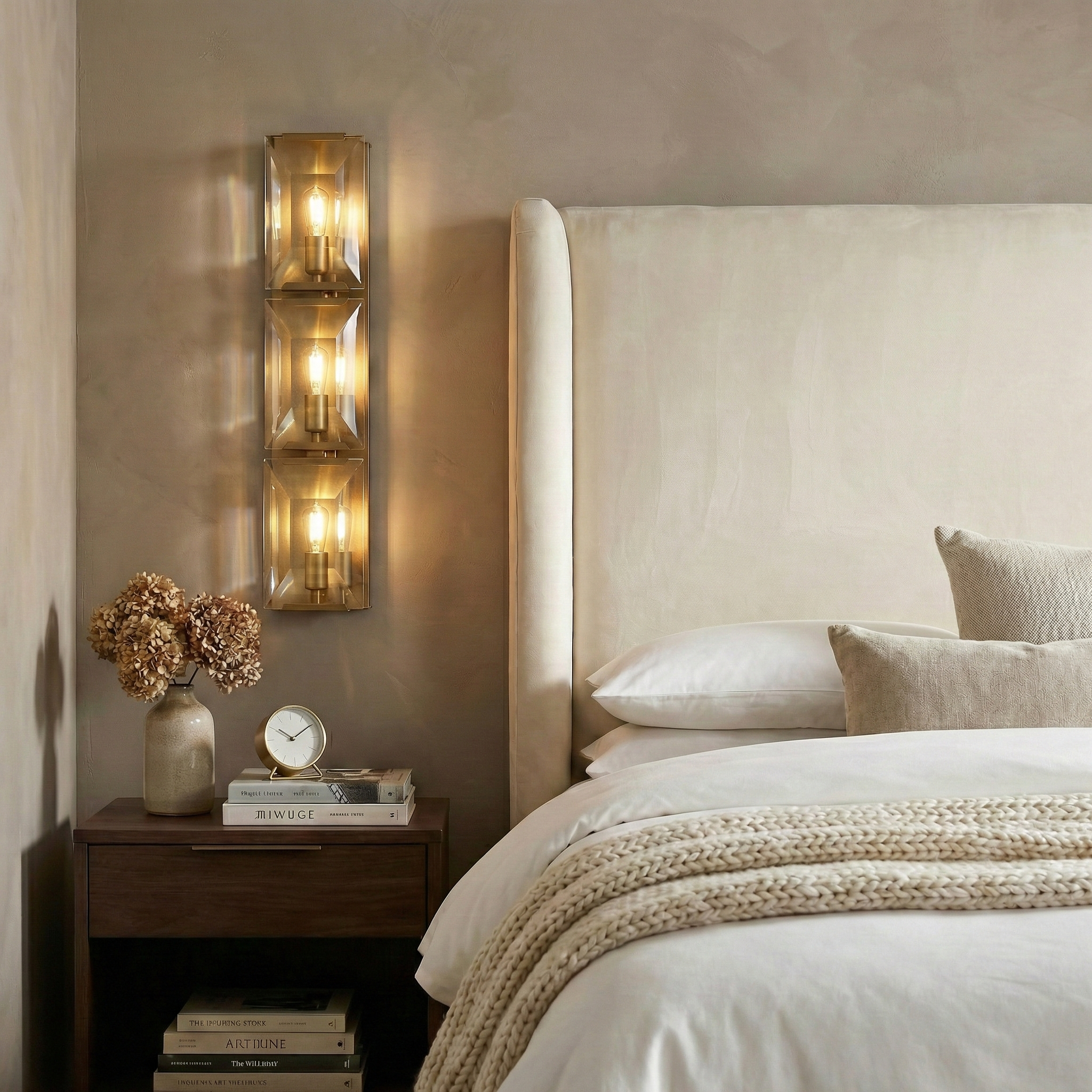 Crystal Triple Wall Sconce