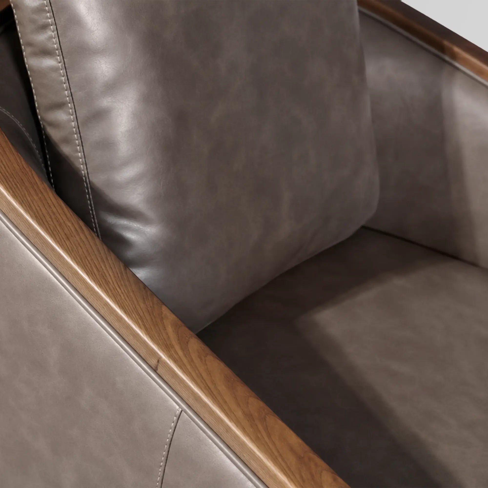 Pomona Microfiber Leather Swivel Chair