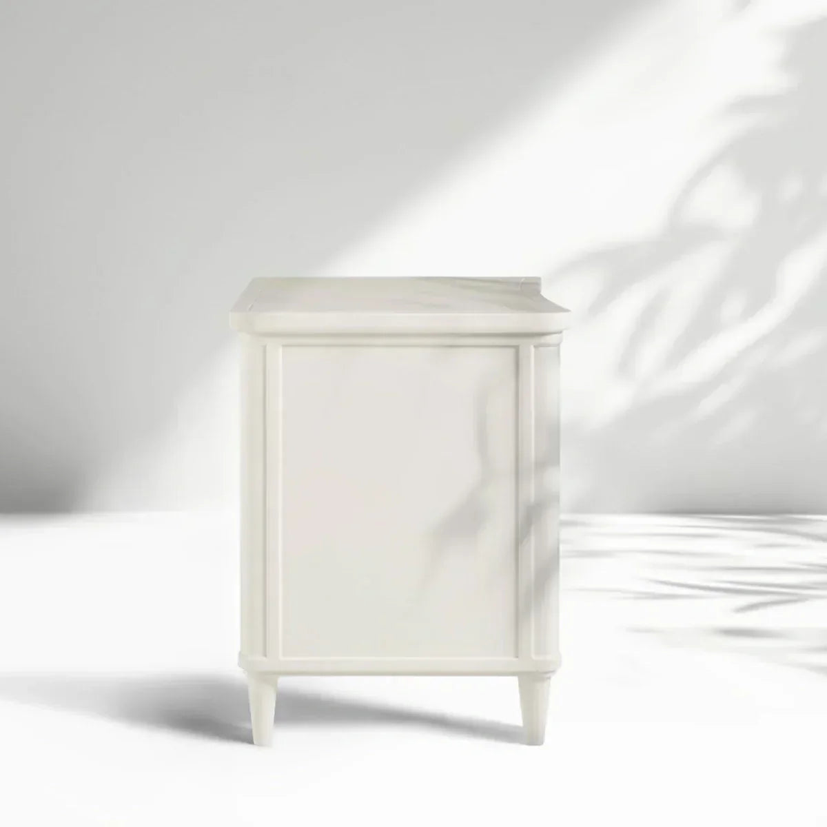 Henley Nightstand Solid Mahogany Nightside Tables With Three Drawers