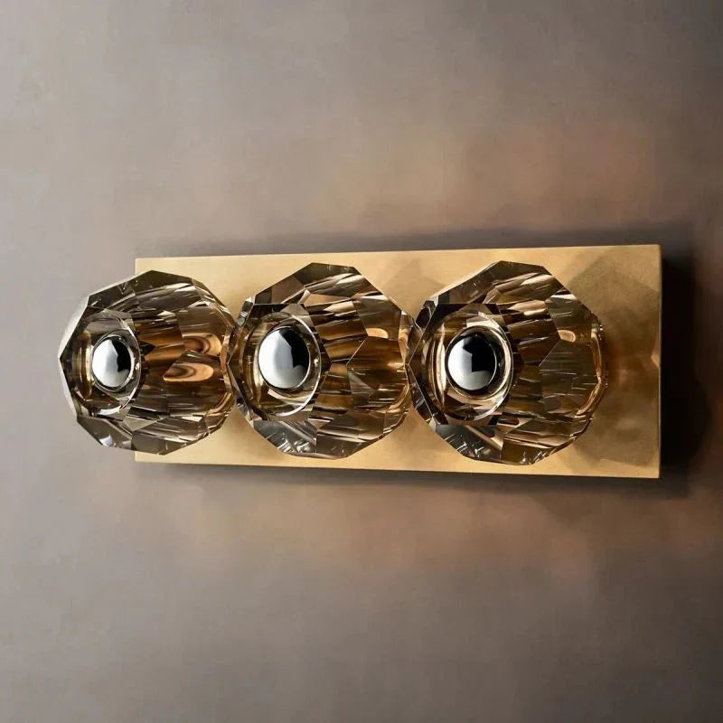Jules Crystal Vanity Linear Sconce
